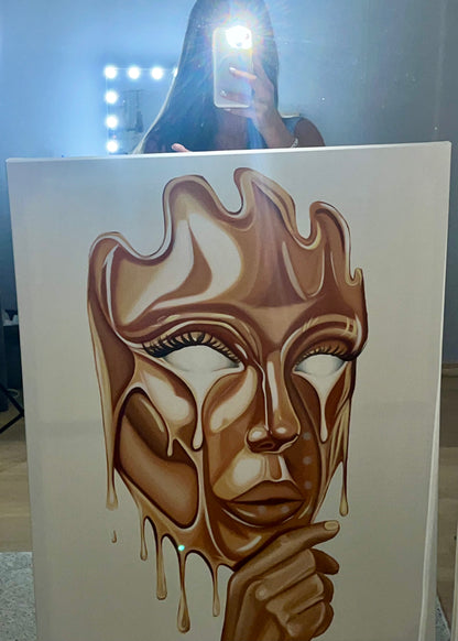 The unveiling - Original målning