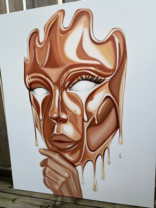 The unveiling - Original målning