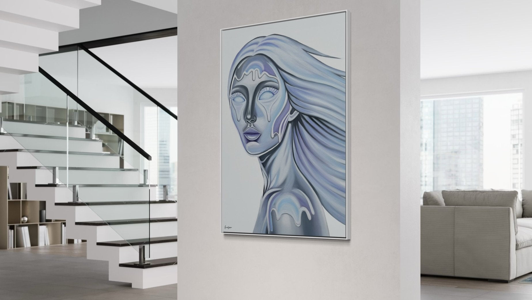 Blind beauty - Fine art print - Emilia Olofsson