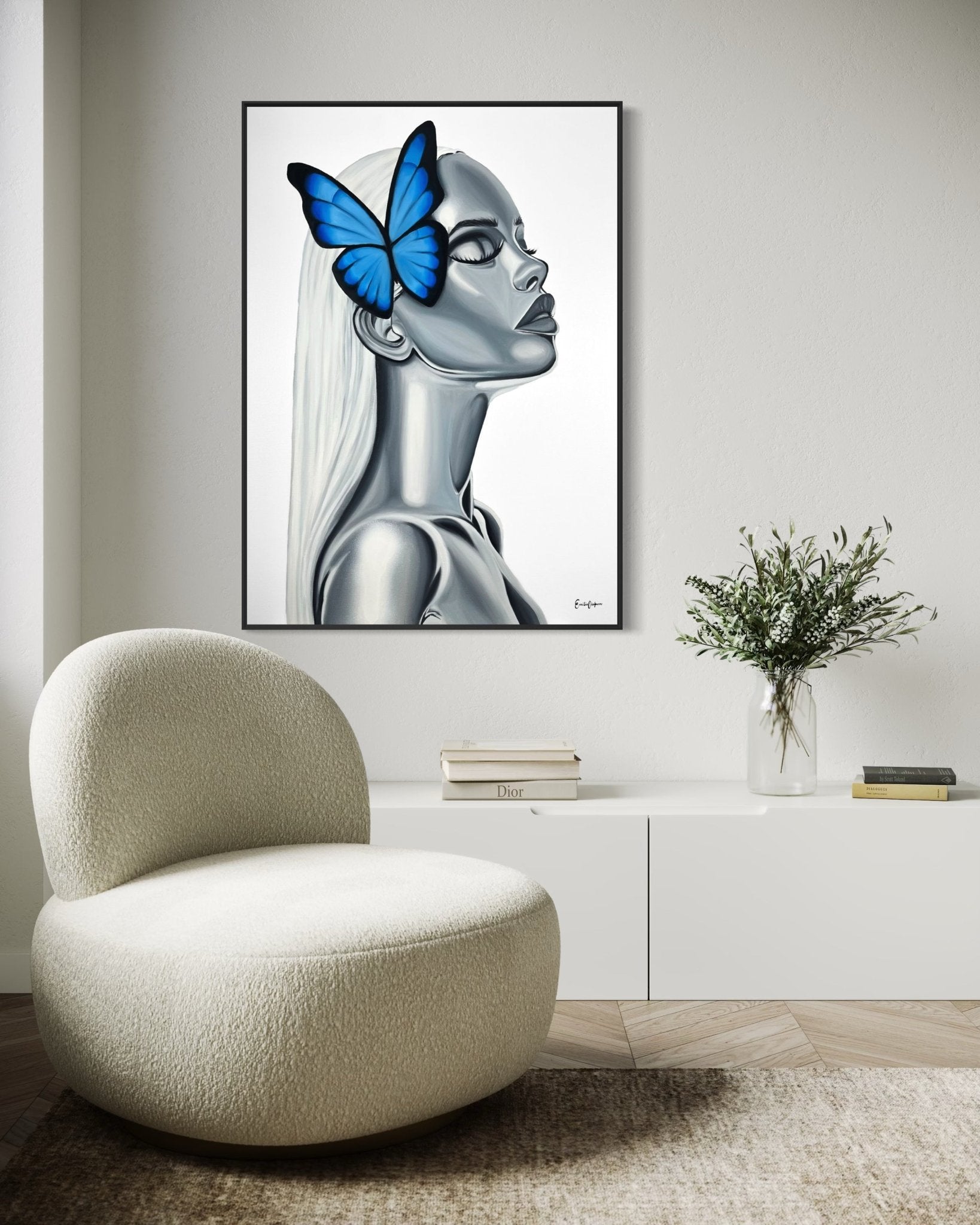 Butterfly aura - Fine art print - Emilia Olofsson