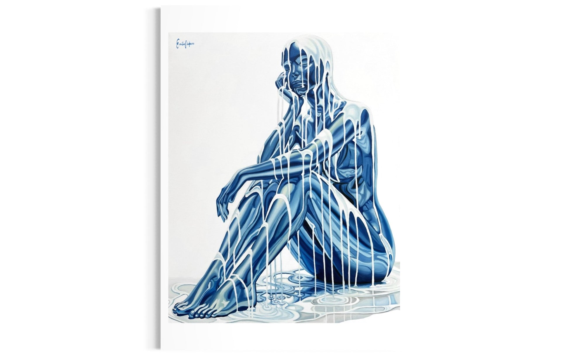 Cerulean peace - Fine Art Print - Emilia Olofsson