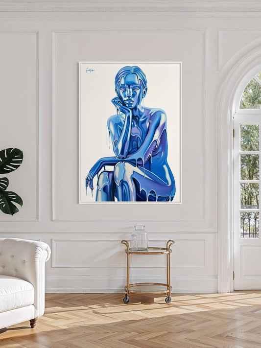 Cobalt Serenity - Fine Art Print - Emilia Olofsson