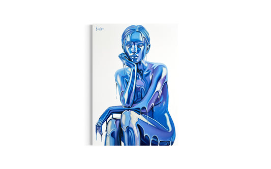 Cobalt Serenity - Fine Art Print - Emilia Olofsson