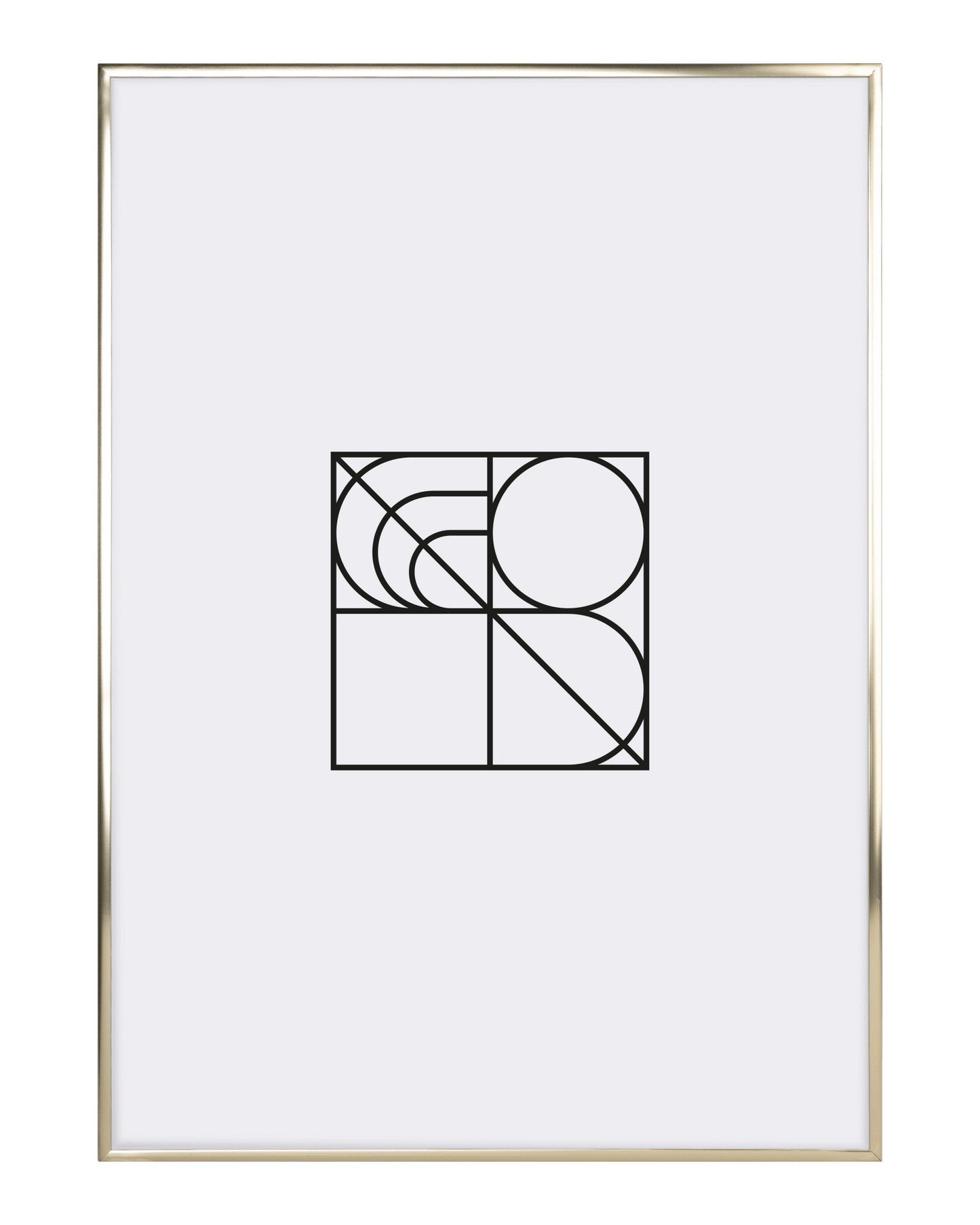 Metallram - Guld - Emilia Olofsson