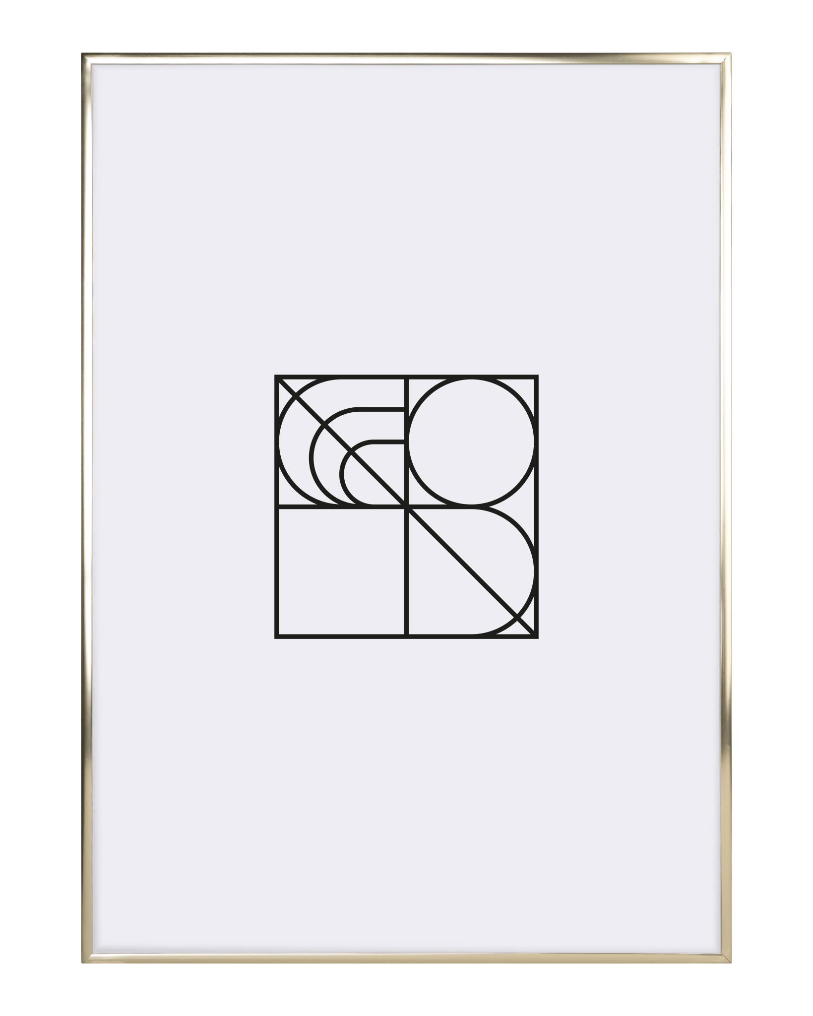 Metallram - Guld - Emilia Olofsson