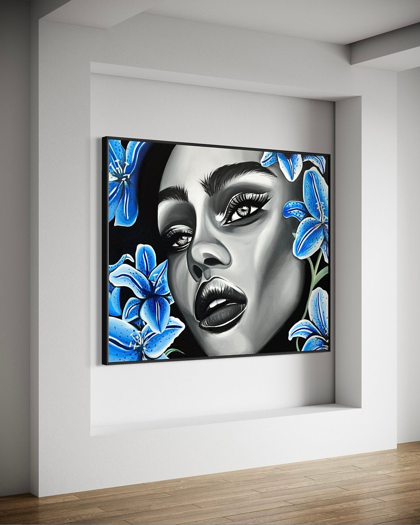 Midnight Lillies - Fine art print - Emilia Olofsson