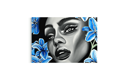 Midnight Lillies - Fine art print - Emilia Olofsson