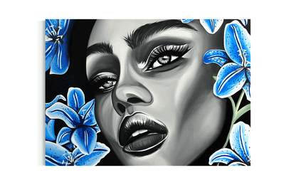 Midnight Lillies - Fine art print - Emilia Olofsson