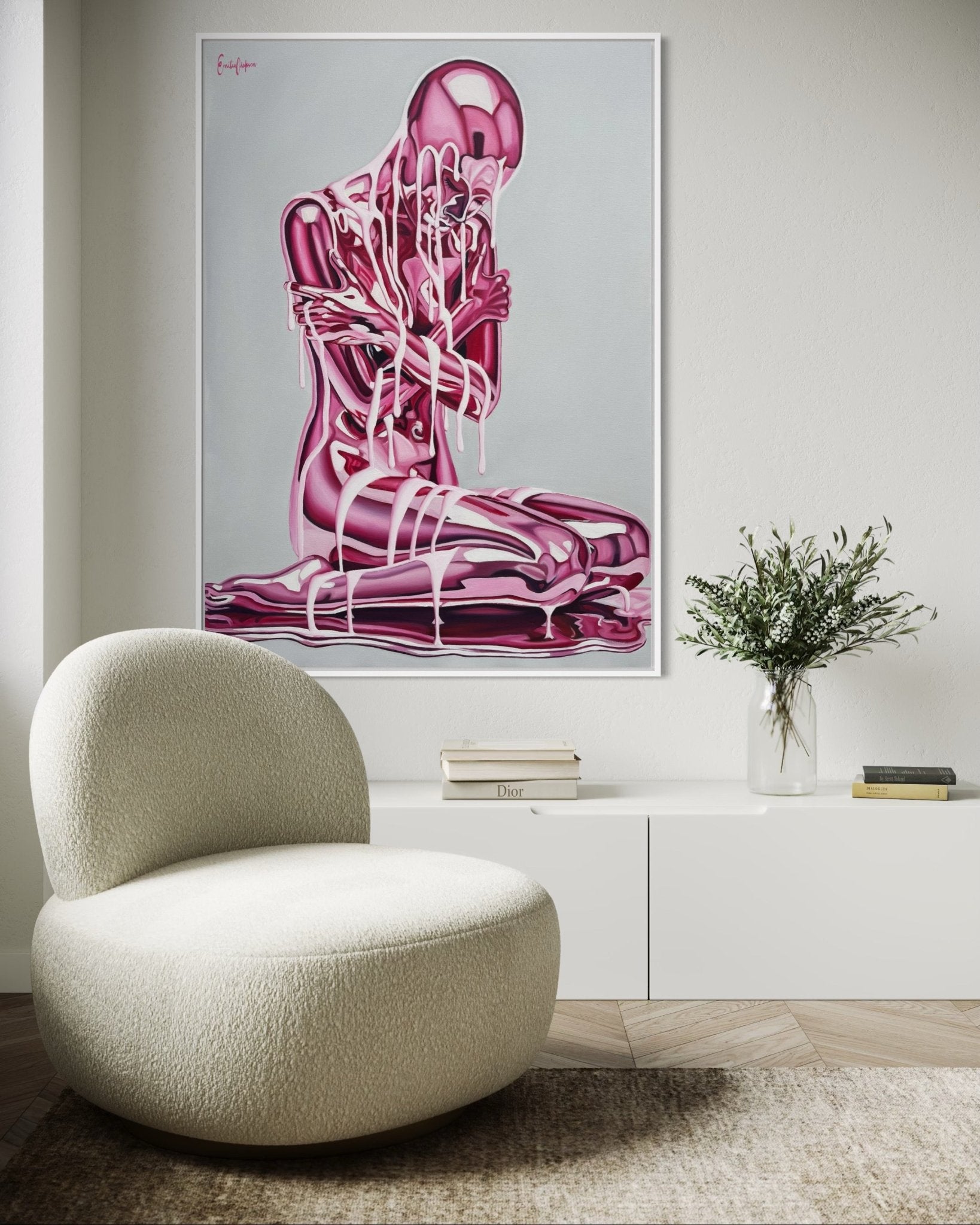 Pink Melancholy - Fine Art Print - Emilia Olofsson