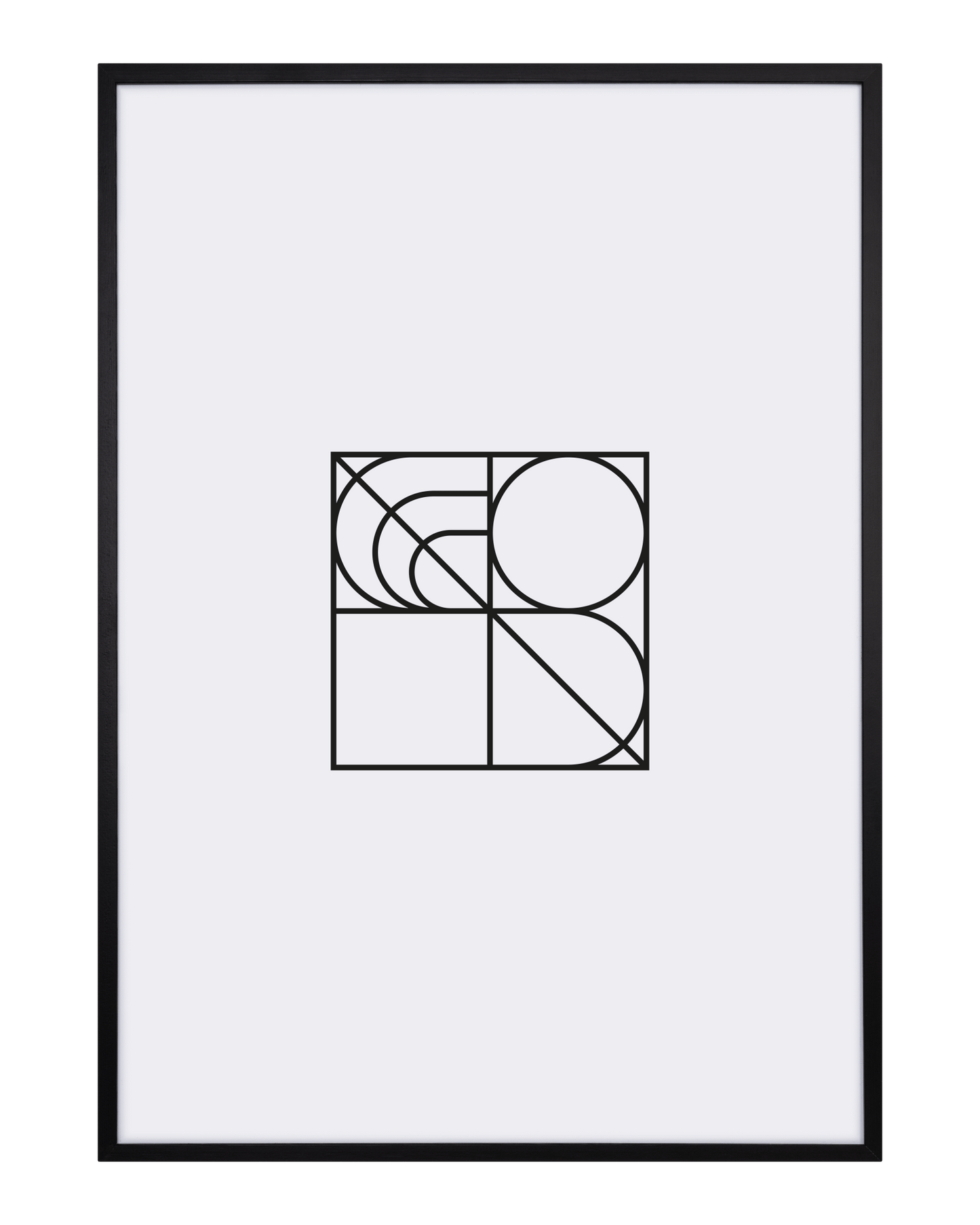 Träram - Svart - Emilia Olofsson