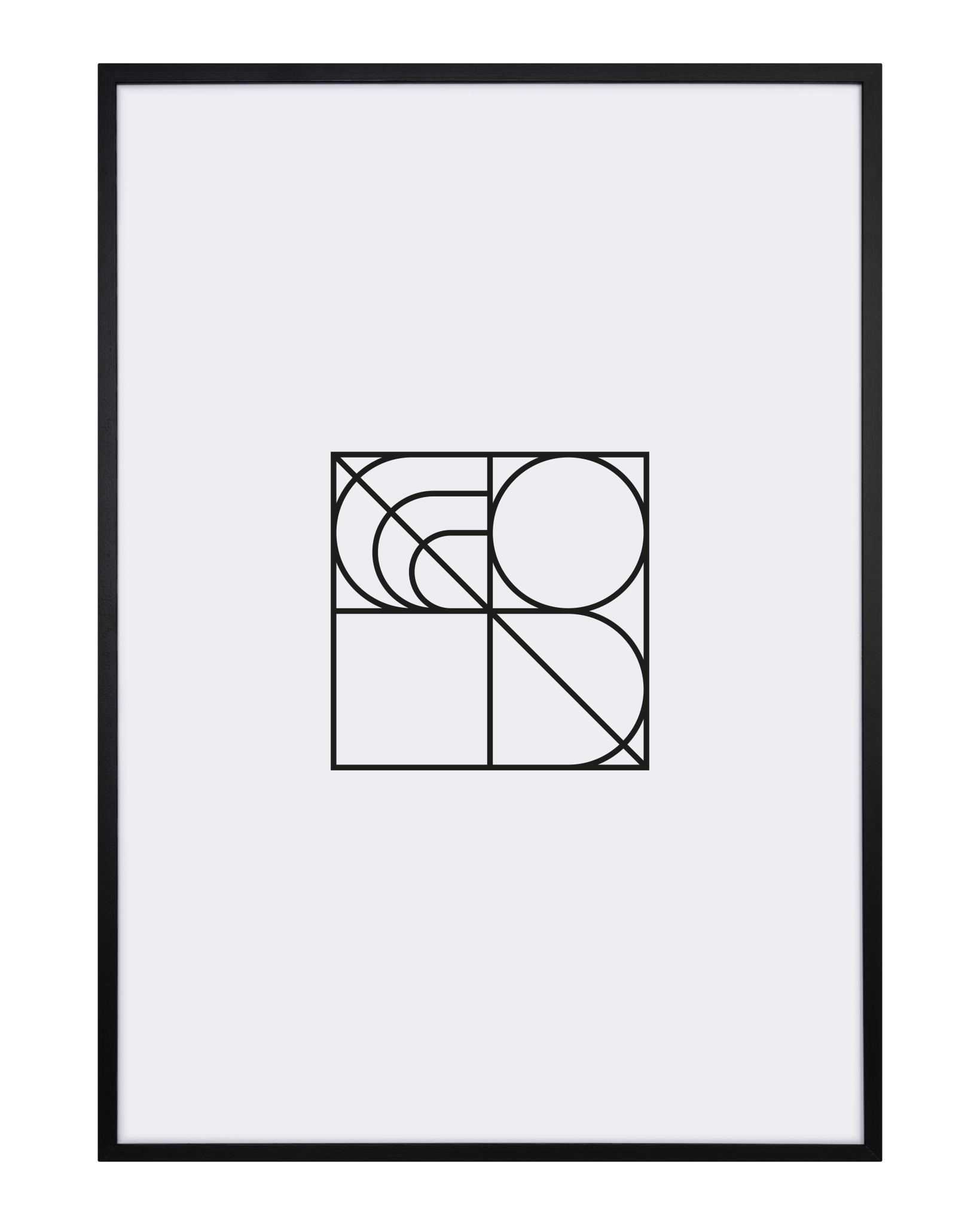 Träram - Svart - Emilia Olofsson