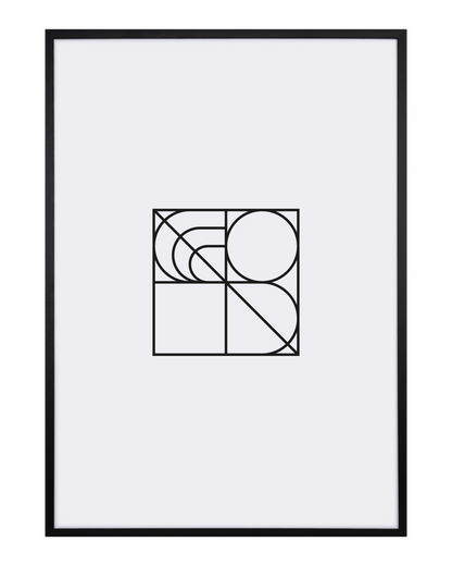 Träram - Svart - Emilia Olofsson