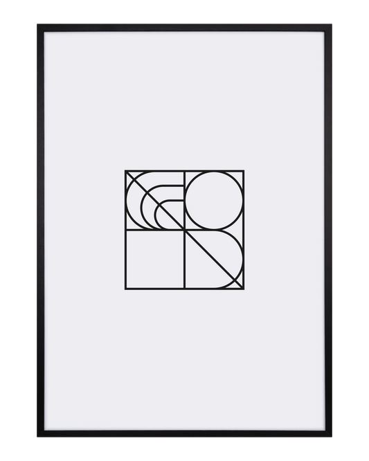 Träram - Svart - Emilia Olofsson