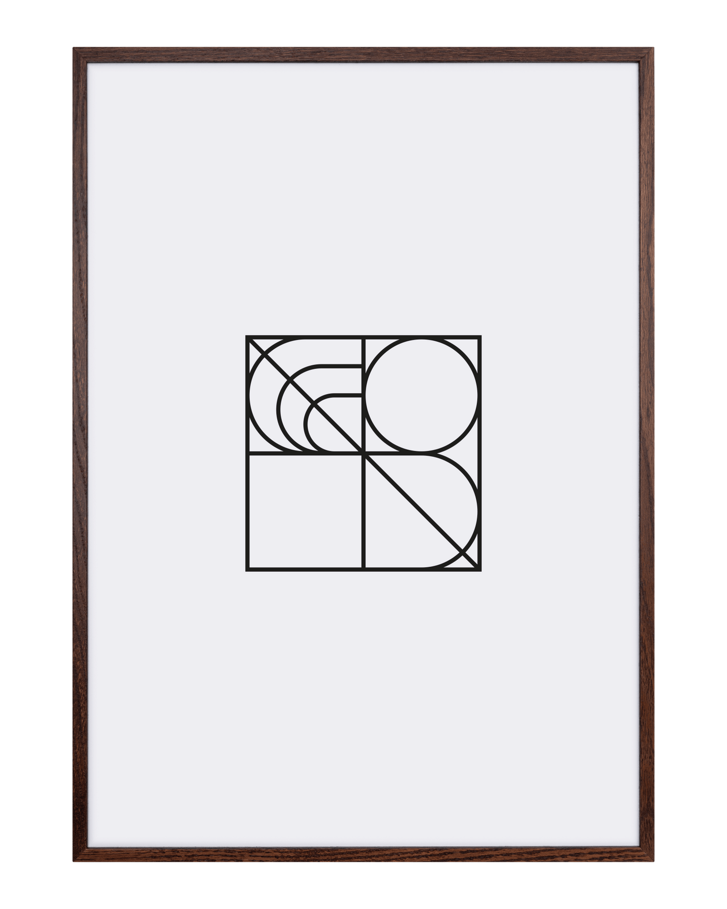 Träram - Valnöt/ mörk ek - Emilia Olofsson