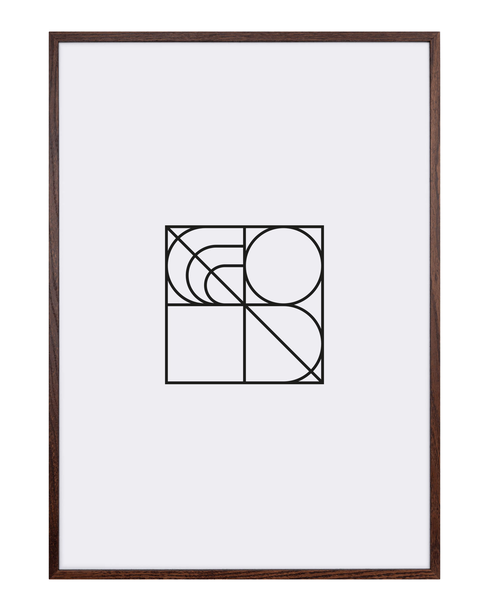 Träram - Valnöt/ mörk ek - Emilia Olofsson