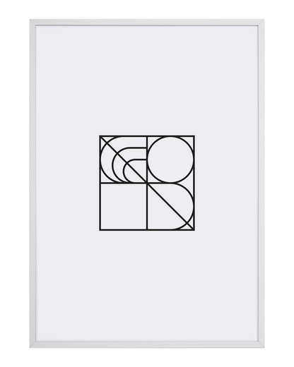 Träram - Vit - Emilia Olofsson